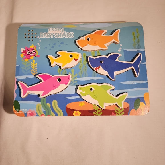 smartstudy Toys Baby Shark Wood Puzzle Bug Puzzle Poshmark